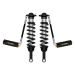 ICON V.S. 2.5 Series front coilovers with remote reservoirs and CDCV adjustment knobs for 2025 Toyota 4Runner 2WD