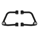 ICON black powder coated tubular steel upper control arms with Delta Joint PRO for 2021-2023 Ford Bronco