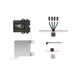 ICON Intelligent Control IIC install kit including vehicle-specific mounting brackets and wiring harness for Ford Bronco.