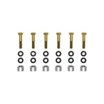 ICON TRD skid plate spacer kit including CNC machined zinc-plated steel spacers and Grade 8 mounting hardware.