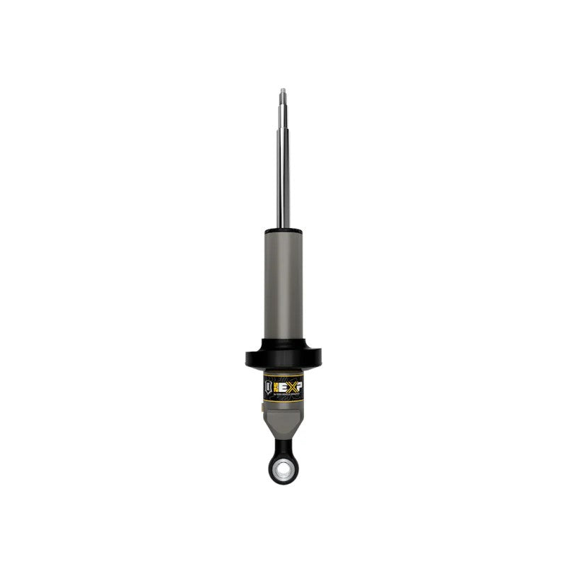 ICON 2.5 EXP Series hard-anodized aluminum front coilover shock for 2022-2025 Toyota Tundra and Sequoia.