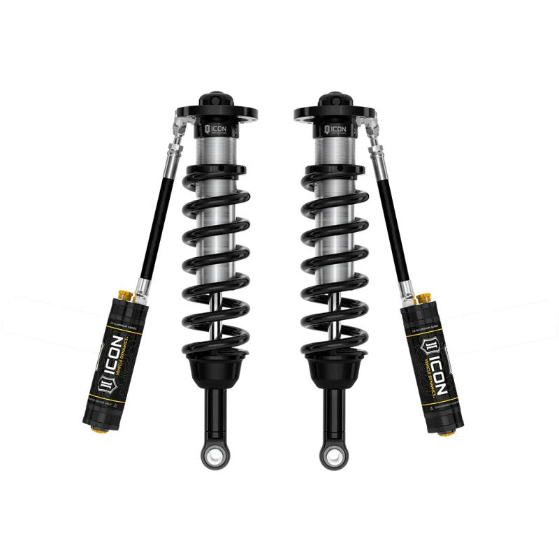 ICON V.S. 2.5 Series remote reservoir front coilover with CDCV adjuster for 2023-2025 Toyota Sequoia TRD Pro