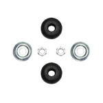 ICON Vehicle Dynamics 611008 heavy-duty black stem bushings and mounting hardware for 9/16-inch RXT shocks.