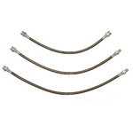 ICON Vehicle Dynamics 53009 Brake Line Kit for 1991-1997 Toyota Land Cruiser with fittings.
