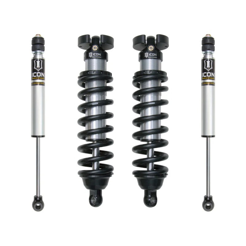 ICON Stage 1 suspension kit for 1996-2002 4Runner with 2.5 VS Series front coilovers and 2.0 Aluminum Series rear shocks.