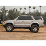 ICON Stage 2 suspension kit with front coilovers, rear shocks, 1-inch lift springs, and billet aluminum upper control arms