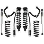 ICON Stage 3 suspension system featuring front remote reservoir coilovers, tubular UCAs, and rear shocks for 96-02 4Runner.