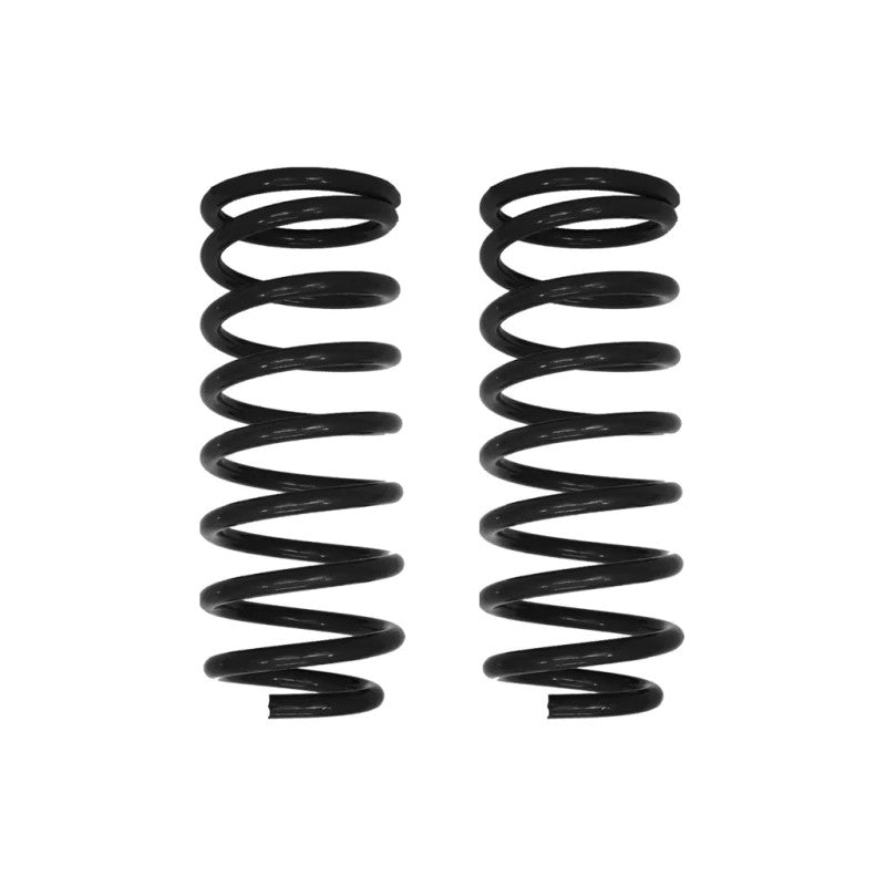 Pair of black ICON 1-inch rear lift coil springs for 1996-2002 Toyota 4Runner