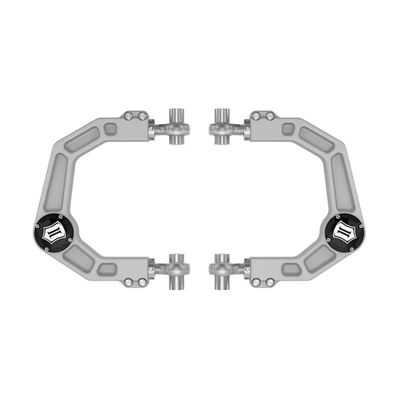 ICON CNC-machined 6061 billet aluminum upper control arms with patented Delta Joint for 1995-2004 Toyota Tacoma