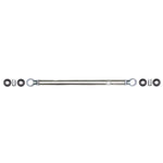 ICON Billet Aluminum Adjustable Track Bar with FK rod ends for 1999-2005 Ford F-250 and F-350 Super Duty trucks.