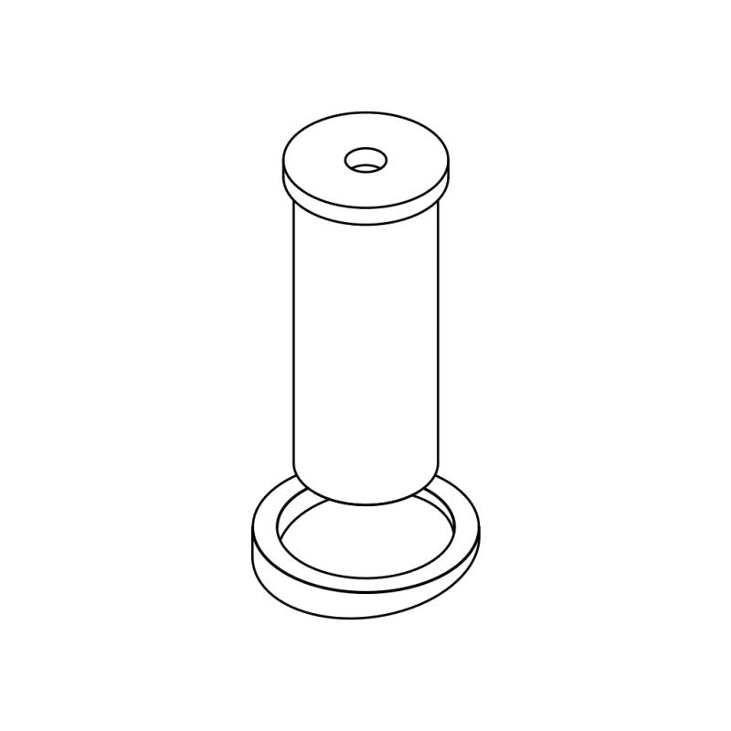 ICON Delta Joint installation tool kit featuring a steel press adapter tube and a tapered shim for angled bearing bores.