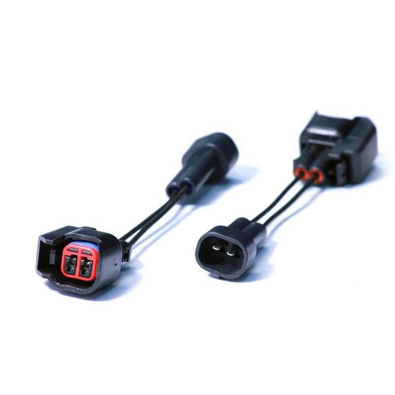 Injector Dynamics USCAR to Denso plug-and-play fuel injector wiring harness adapter