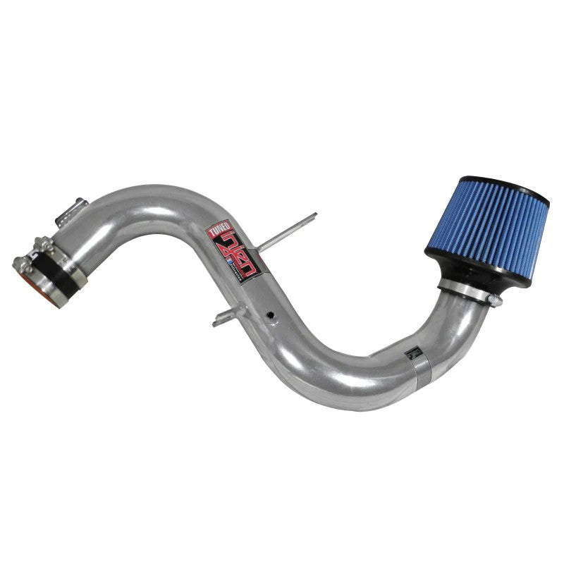 Polished Injen RD Series cold air intake kit with blue SuperNano-Web dry filter for 2000-2005 Toyota Celica.