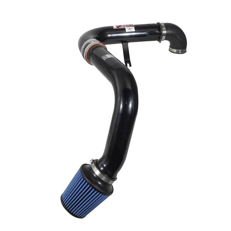 Injen SP Series black 2-piece cold air intake system with dry air filter and hardware for 2001-2005 Honda Civic.