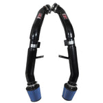 Injen SP Series dual black aluminum cold air intake system with dry air filters for 2007-2013 Infiniti G35 and G37.