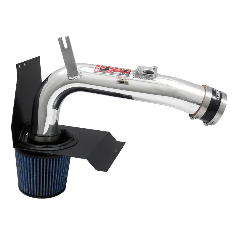 Polished Injen SP Series cold air intake system SP1204P with dry air filter and heat shield for 2008-2013 Subaru WRX STI