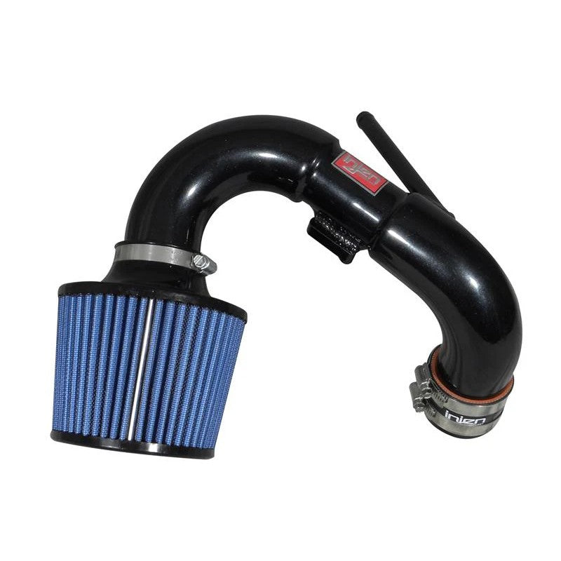 Injen SP2090BLK black short ram intake with dry air filter and aluminum piping for Toyota Prius and Lexus CT200h.