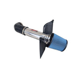 Injen wrinkle black aluminum intake tube with SuperNano-Web dry filter and heat shield for Chrysler and Dodge 5.7L Hemi