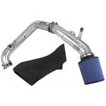 Injen SP Series polished aluminum short ram air intake with SuperNano-Web dry filter for 2011-2013 BMW N55 engines.