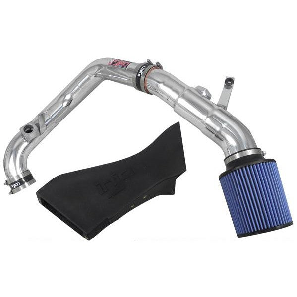 Injen SP Series polished aluminum short ram air intake with SuperNano-Web dry filter for 2011-2013 BMW N55 engines.