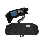 Injen SP Series polished aluminum short ram intake tube with SuperNano-Web dry air filter and black heat shield.
