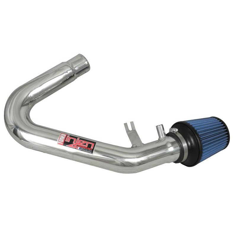 Injen SP Series polished aluminum short ram intake with blue SuperNano-Web dry filter for Fiat 500