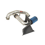 Polished Injen SP Series short ram intake system with 6061-T6 aluminum tubing, dry air filter, and black heat shield.