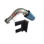 Injen SP Series black short ram intake with 6061-T6 aluminum piping, heat shield, and SuperNano-Web dry filter.