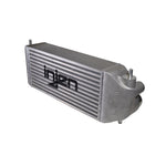 Injen TIG-welded aluminum bar and plate front mount intercooler with cast end tanks for 2015-2023 Ford F-150.