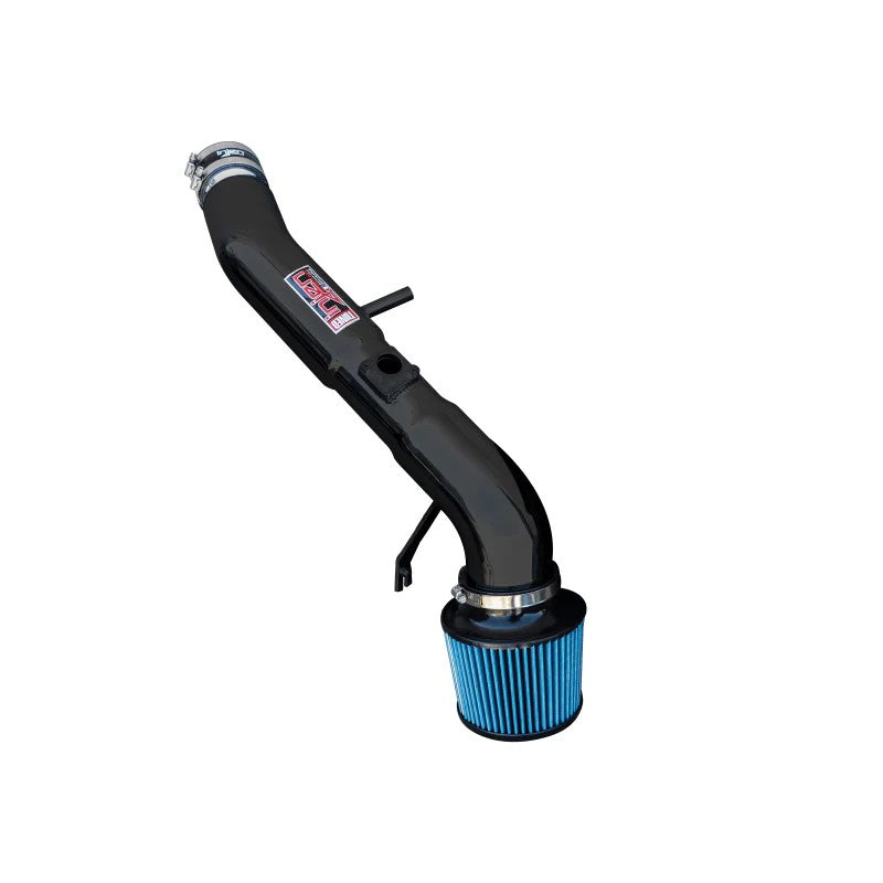 Black Injen SP series short ram intake with 6061-T6 aluminum piping and SuperNano-Web filter for Lexus GS350 and RC350