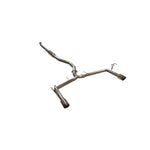 Injen 304 stainless steel cat-back exhaust with dual burnt titanium tips for 2016-2021 Honda Civic Sedan