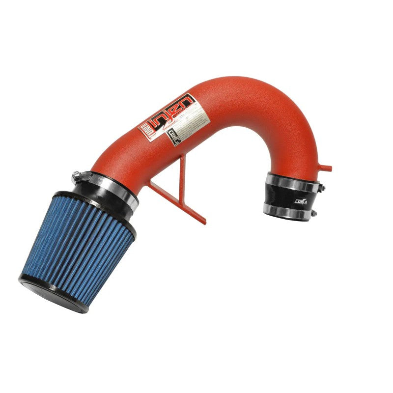 Injen SP Series wrinkle red aluminum intake tube with SuperNano-Web dry air filter for Audi A4 and A5 2.0T