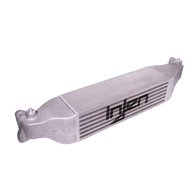 Injen FM1582I silver bar-and-plate front mount intercooler with cast end tanks for 2017-2021 Honda Civic Type R.