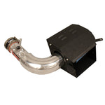Polished Injen SP short ram intake with 6061-T6 aluminum tubing and a blue SuperNano-Web dry air filter.