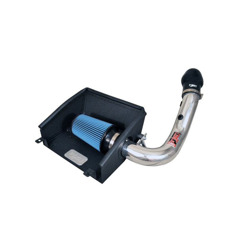 Polished Injen PS7000P short ram intake with T6-6061 aluminum tubing and SuperNano-Web dry filter for Polaris Slingshot.