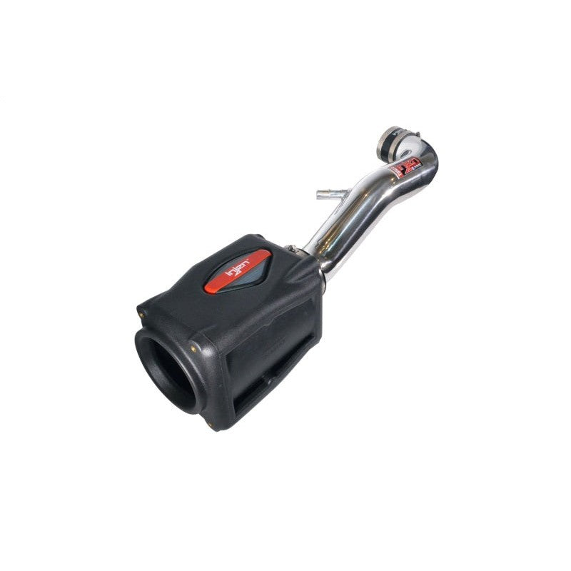 Polished Injen Power-Flow cold air intake system for Jeep Wrangler/Gladiator (V6-3.6L), with rotomolded airbox.
