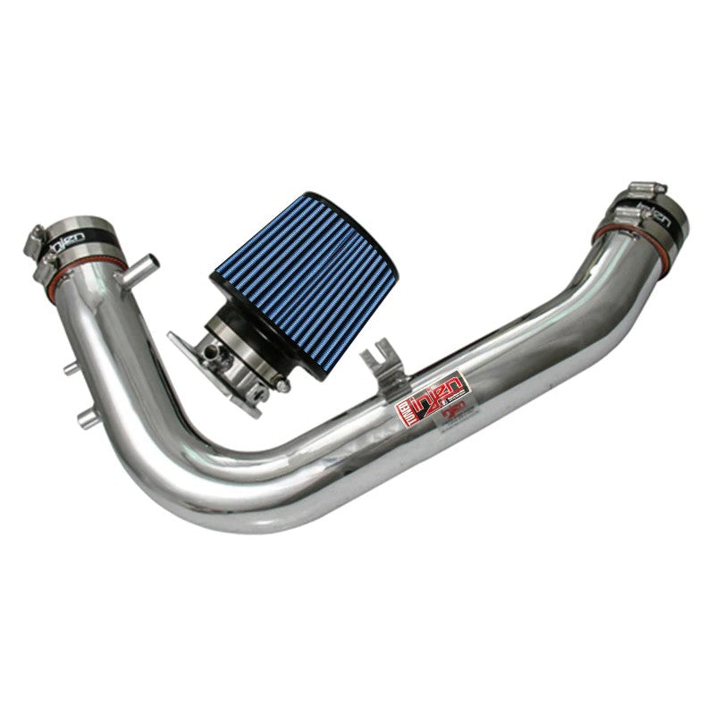 Polished Injen IS Series short ram intake for 1989-1990 Nissan 240SX with SuperNano-Web dry air filter.