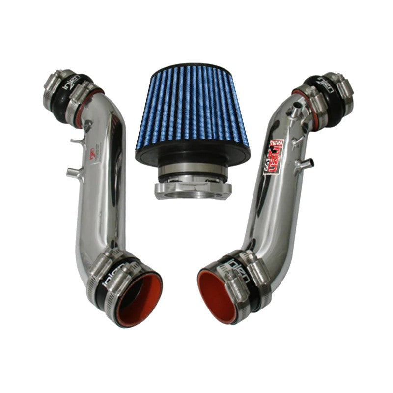 Injen IS1980P polished short ram intake system with blue SuperNano-Web dry filter for 1990-1996 Nissan 300ZX