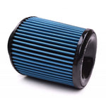 Injen SuperNano-Web conical dry air filter with 4 inch flange and stainless steel band clamp