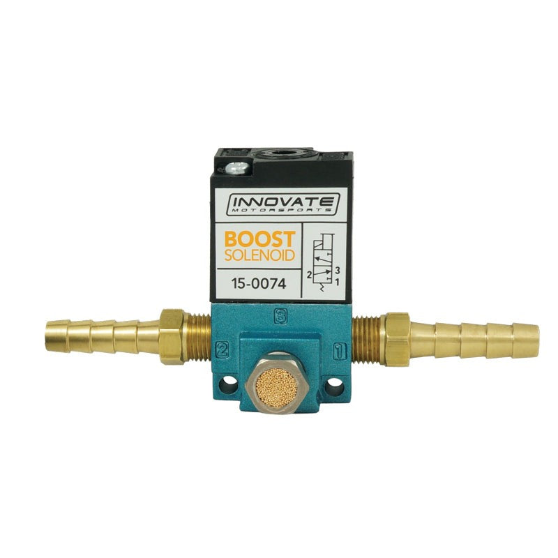 Innovate Motorsports 3-port high resolution MAC electronic boost control solenoid with wiring harness