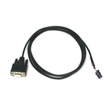 Innovate Motorsports 3840 serial programming cable with black connectors for MTX series gauges and controllers.