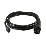 Innovate Motorsports 3ft wideband sensor cable with black protective sleeving and multi-pin connectors.