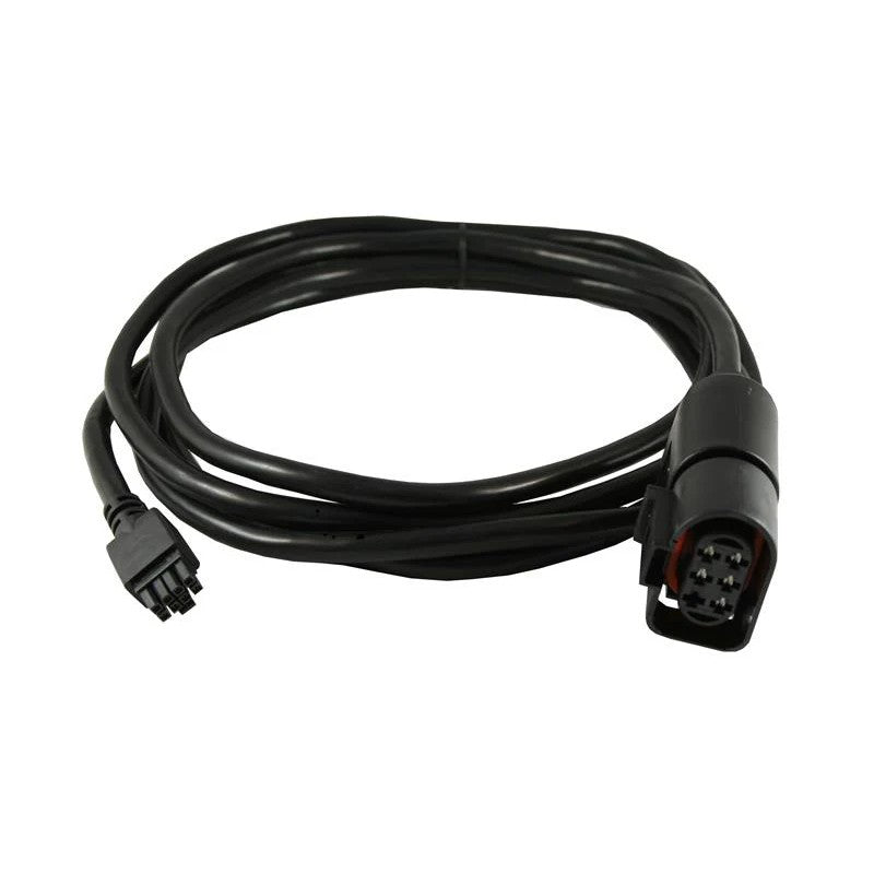 Innovate Motorsports 8-foot black sensor cable with multi-pin connectors for wideband AFR controllers