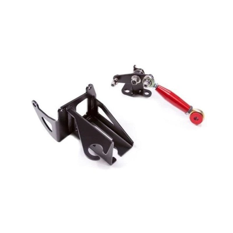 Heavy-duty shift mechanism for Honda K-Series engine swaps in the 2000-2005 Toyota MR2 Spyder chassis.