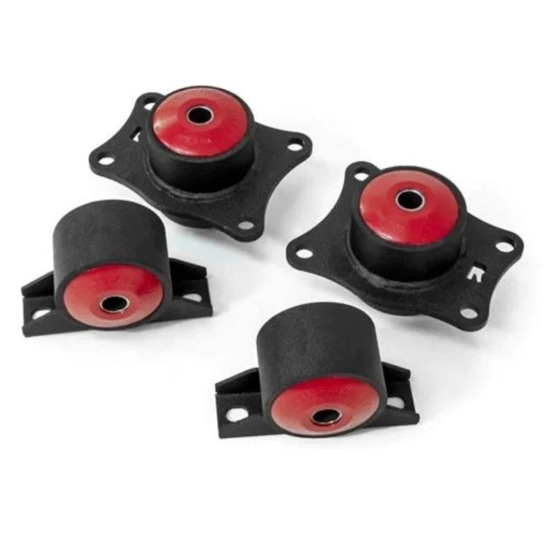 Innovative Mounts black steel rear differential mounts with 75A polyurethane bushings for 2000-2009 Honda S2000.