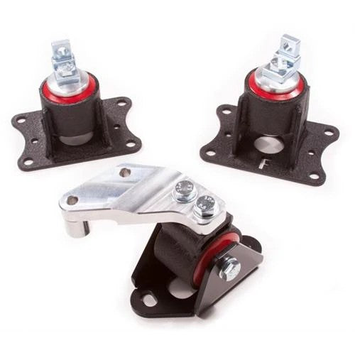 Innovative Mounts black steel engine mount kit with 60A bushings for 2004-2008 Acura TSX