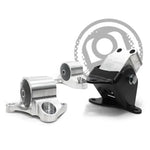 Innovative 96-00 Civic B/D Series Silver Aluminum Mounts 60A Bushings (3 Bolt)