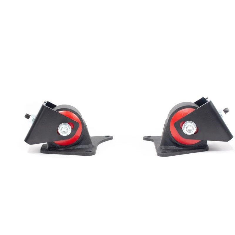 Innovative Mounts black steel engine mounts with 60A bushings for 1999-2000 Mazda Miata 1.8L