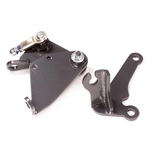 Innovative 41000 B-Series cable to hydro clutch conversion actuator and steel mounting brackets