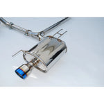Invidia Q300 stainless steel cat-back exhaust system with rolled titanium tips for 2004-2008 Acura TSX.